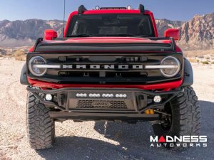 Ford Bronco Front Bumper - Metal Masher - Textured Black - Havoc 